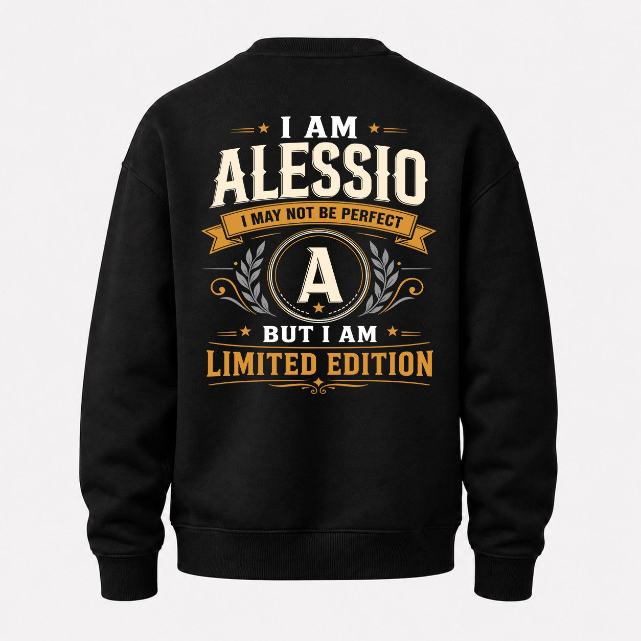 ALESSIO  EDI-TT36 Personalized Funny Quote Apparel