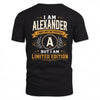 ALEXANDER  EDI-TT36 Personalized Funny Quote Apparel