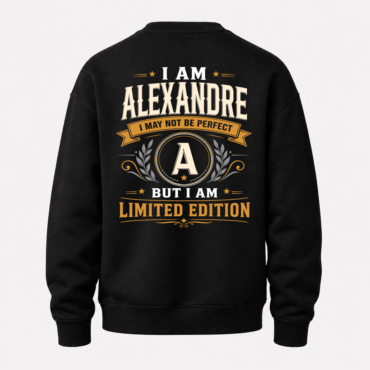 ALEXANDRE  EDI-TT36 Personalized Funny Quote Apparel