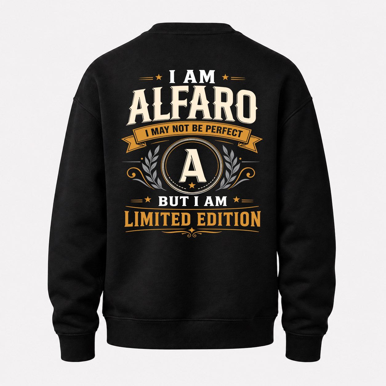 ALFARO  EDI-TT36 Personalized Funny Quote Apparel
