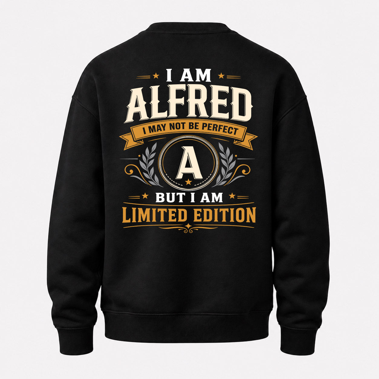ALFRED  EDI-TT36 Personalized Funny Quote Apparel