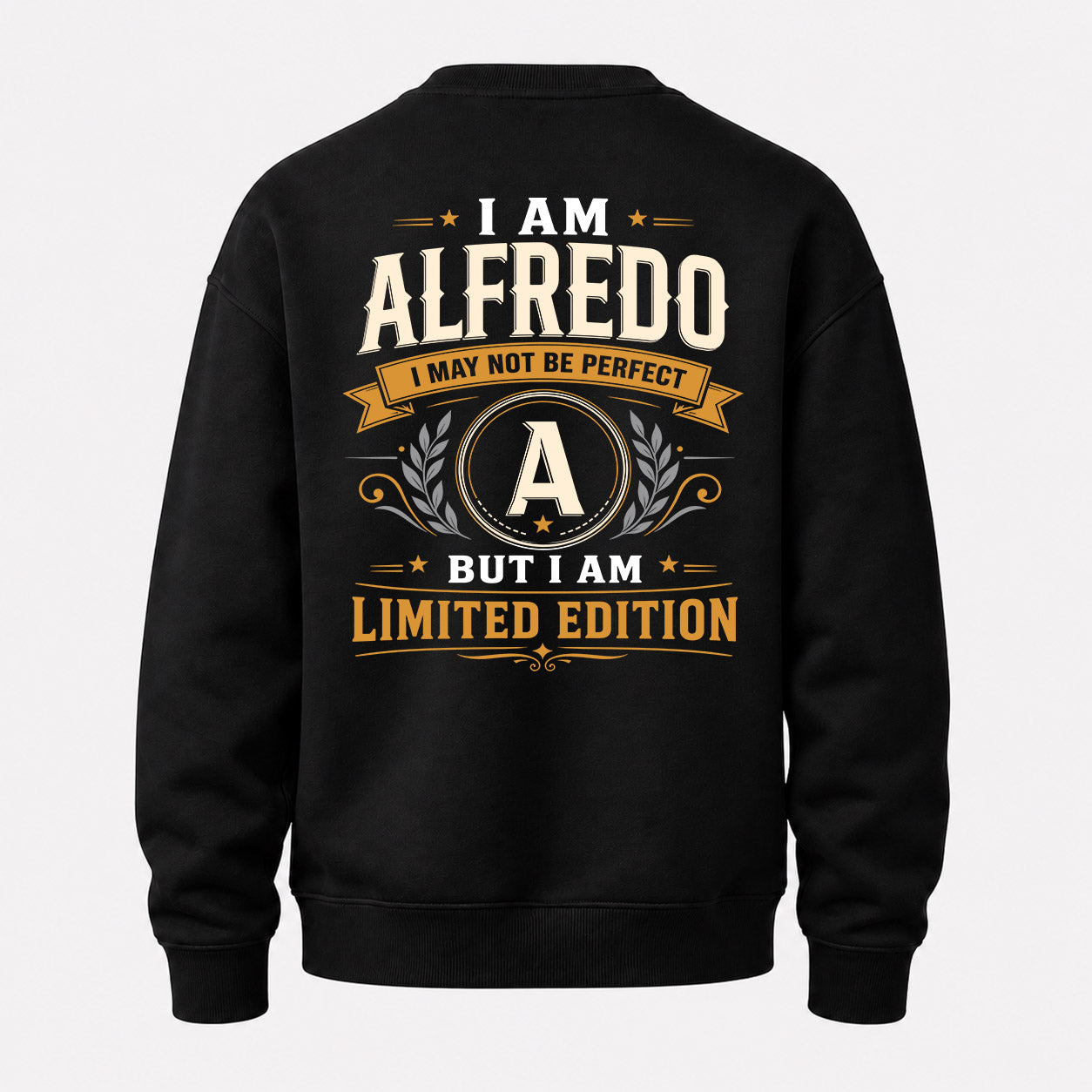 ALFREDO  EDI-TT36 Personalized Funny Quote Apparel