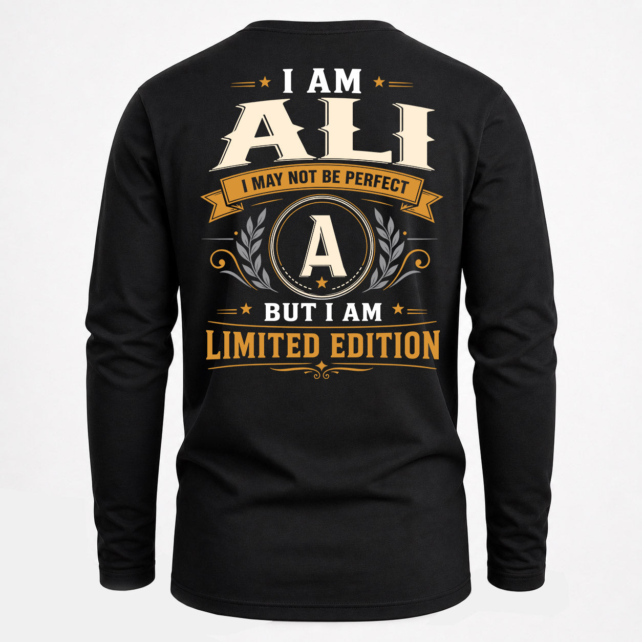 ALI  EDI-TT36 Personalized Funny Quote Apparel