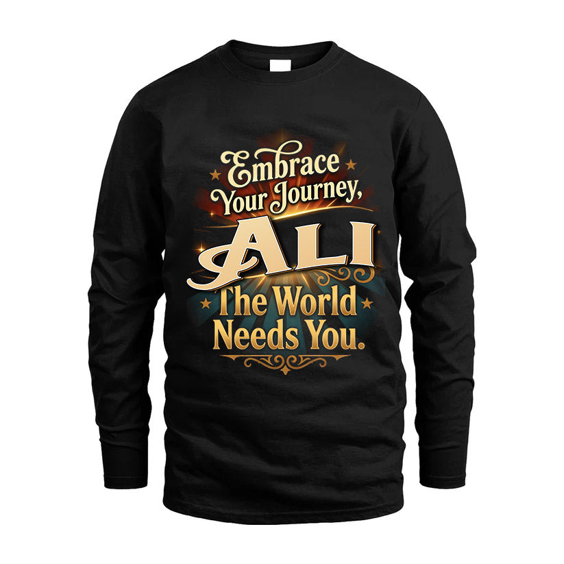ALI L04-TT36 Personalized Funny Quote Apparel