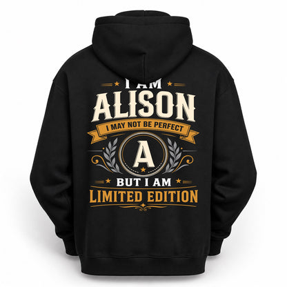 ALISON  EDI-TT36 Personalized Funny Quote Apparel