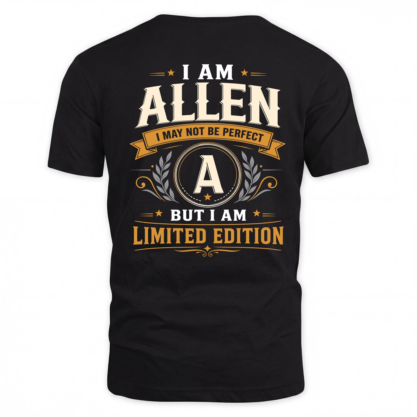 ALLEN  EDI-TT36 Personalized Funny Quote Apparel