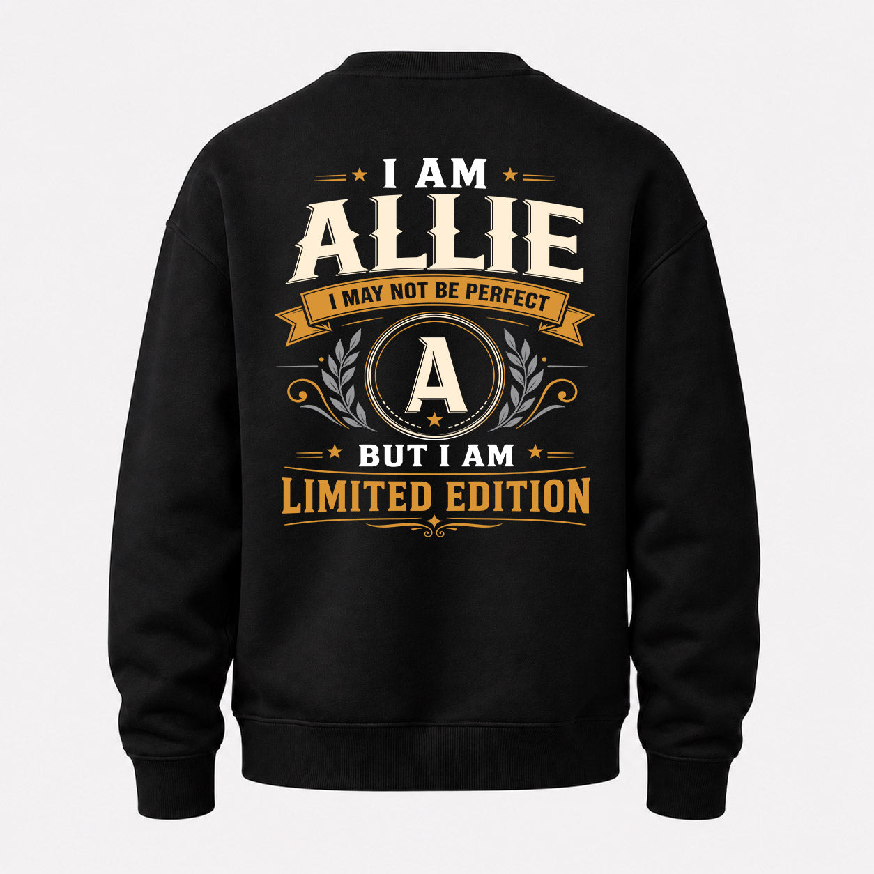 ALLIE  EDI-TT36 Personalized Funny Quote Apparel