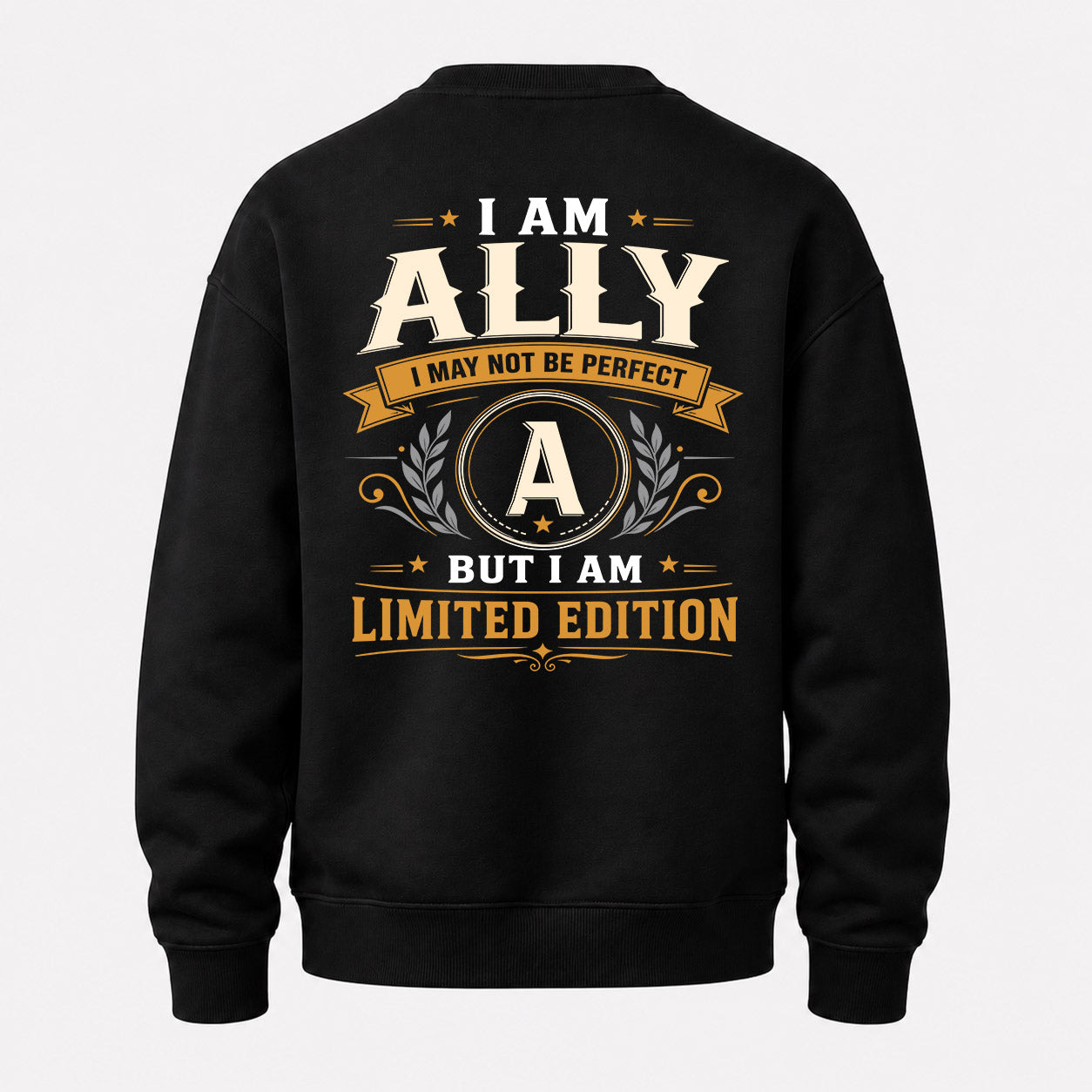 ALLY  EDI-TT36 Personalized Funny Quote Apparel