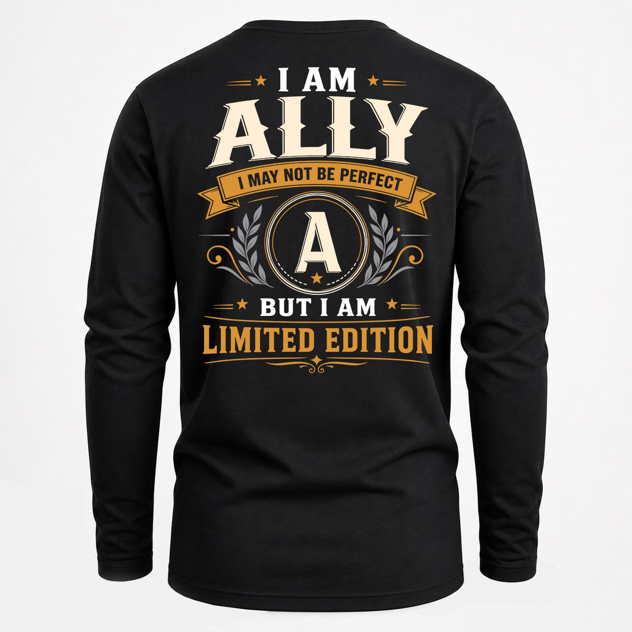 ALLY  EDI-TT36 Personalized Funny Quote Apparel