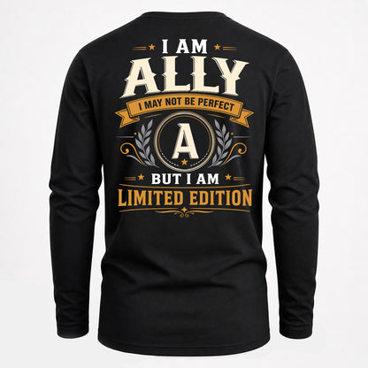 ALLY  EDI-TT36 Personalized Funny Quote Apparel