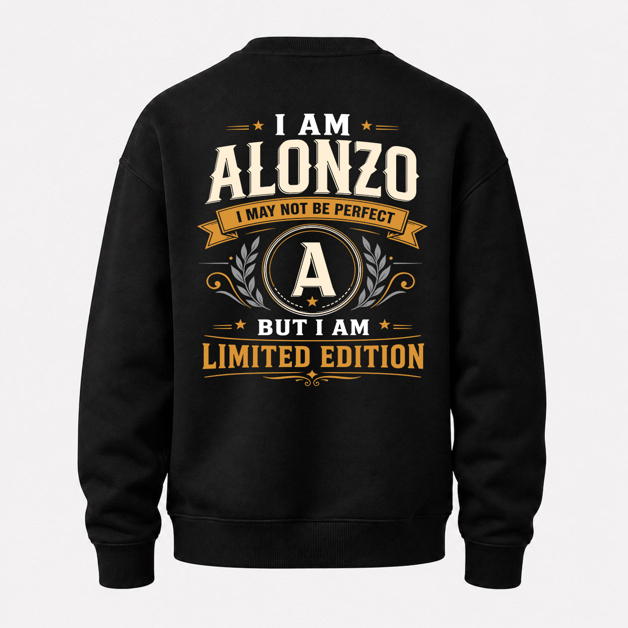 ALONZO  EDI-TT36 Personalized Funny Quote Apparel