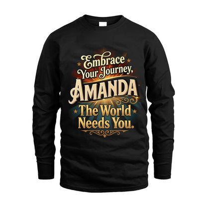 AMANDA L04-TT36 Personalized Funny Quote Apparel