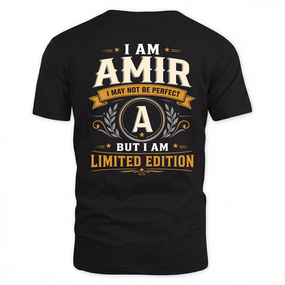 AMIR  EDI-TT36 Personalized Funny Quote Apparel
