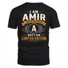 AMIR  EDI-TT36 Personalized Funny Quote Apparel