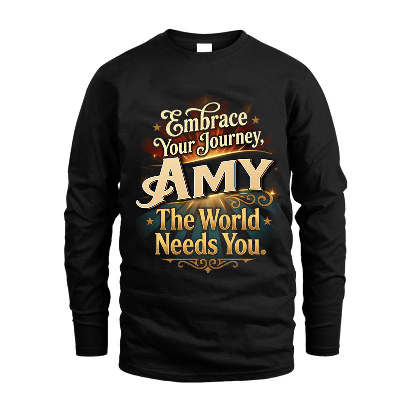 AMY L04-TT36 Personalized Funny Quote Apparel