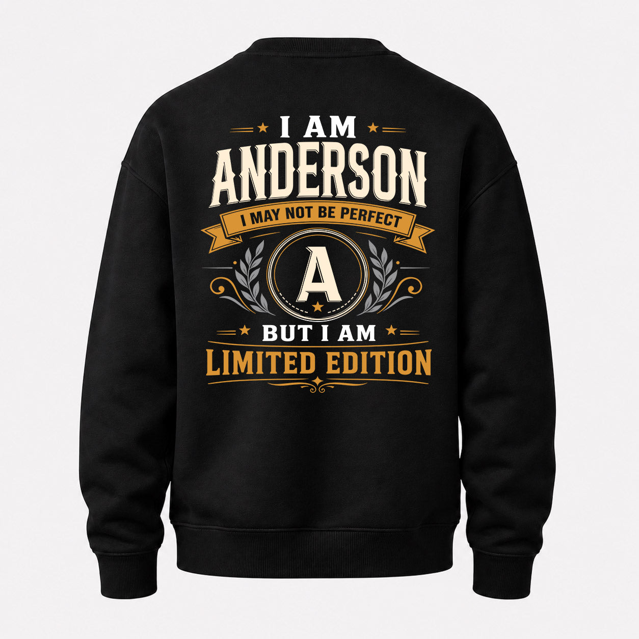 ANDERSON  EDI-TT36 Personalized Funny Quote Apparel