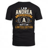ANDREA  EDI-TT36 Personalized Funny Quote Apparel