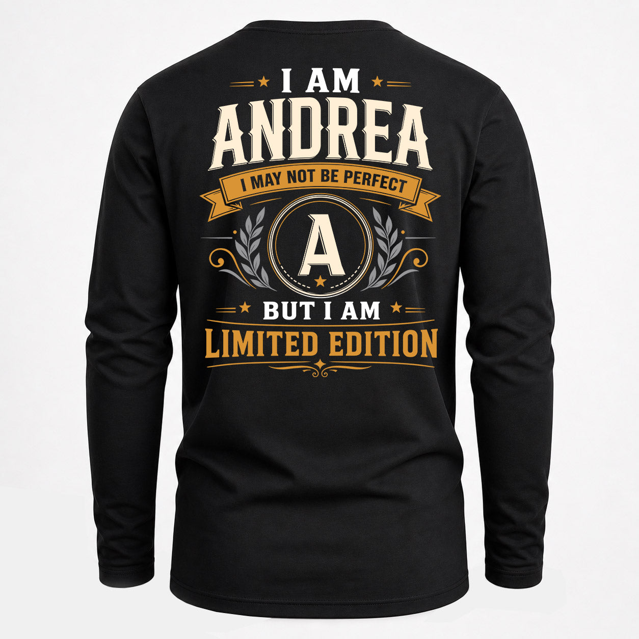 ANDREA  EDI-TT36 Personalized Funny Quote Apparel