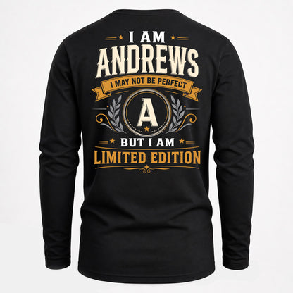 ANDREWS  EDI-TT36 Personalized Funny Quote Apparel