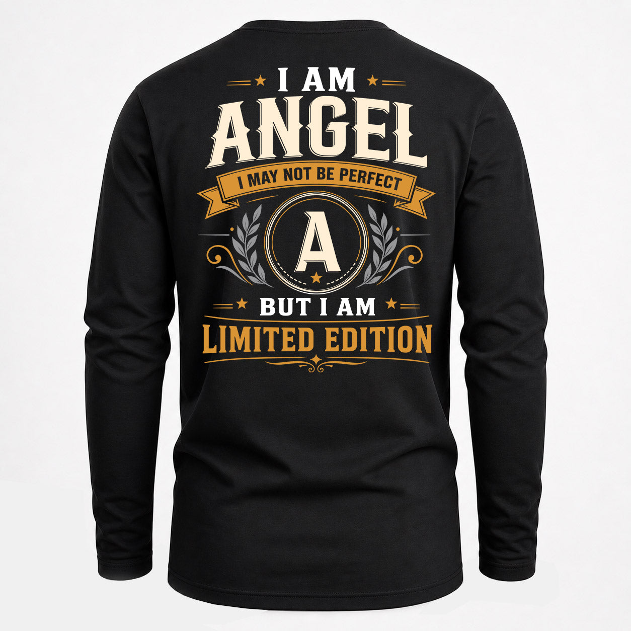 ANGEL  EDI-TT36 Personalized Funny Quote Apparel