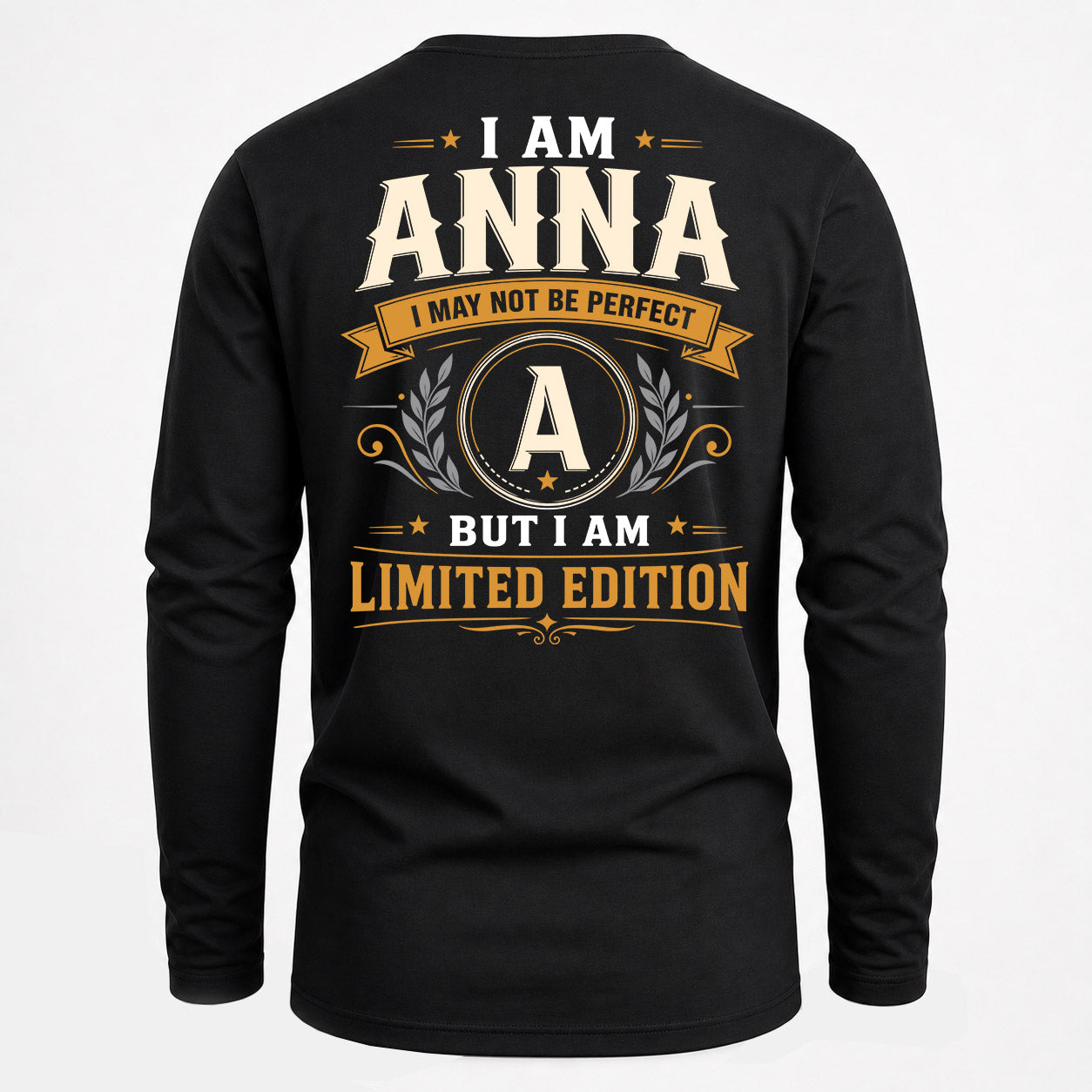 ANNA  EDI-TT36 Personalized Funny Quote Apparel