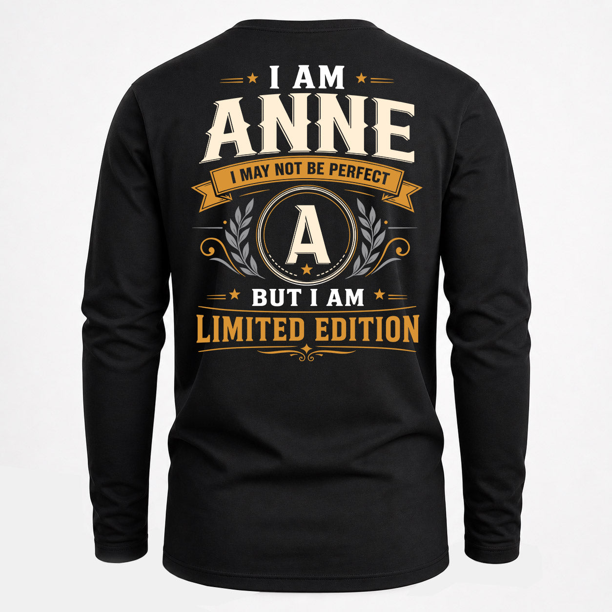 ANNE  EDI-TT36 Personalized Funny Quote Apparel