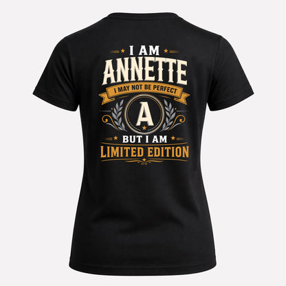 ANNETTE  EDI-TT36 Personalized Funny Quote Apparel