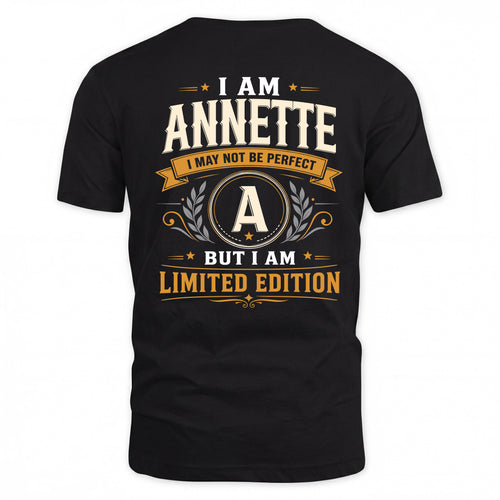 ANNETTE  EDI-TT36 Personalized Funny Quote Apparel