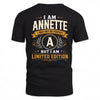 ANNETTE  EDI-TT36 Personalized Funny Quote Apparel