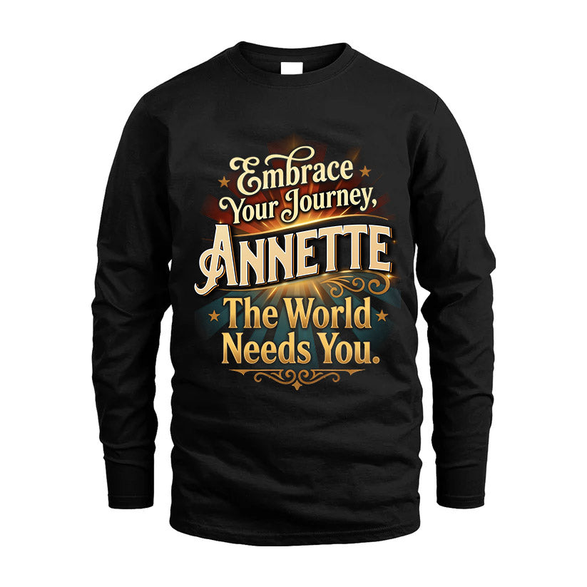 ANNETTE L04-TT36 Personalized Funny Quote Apparel