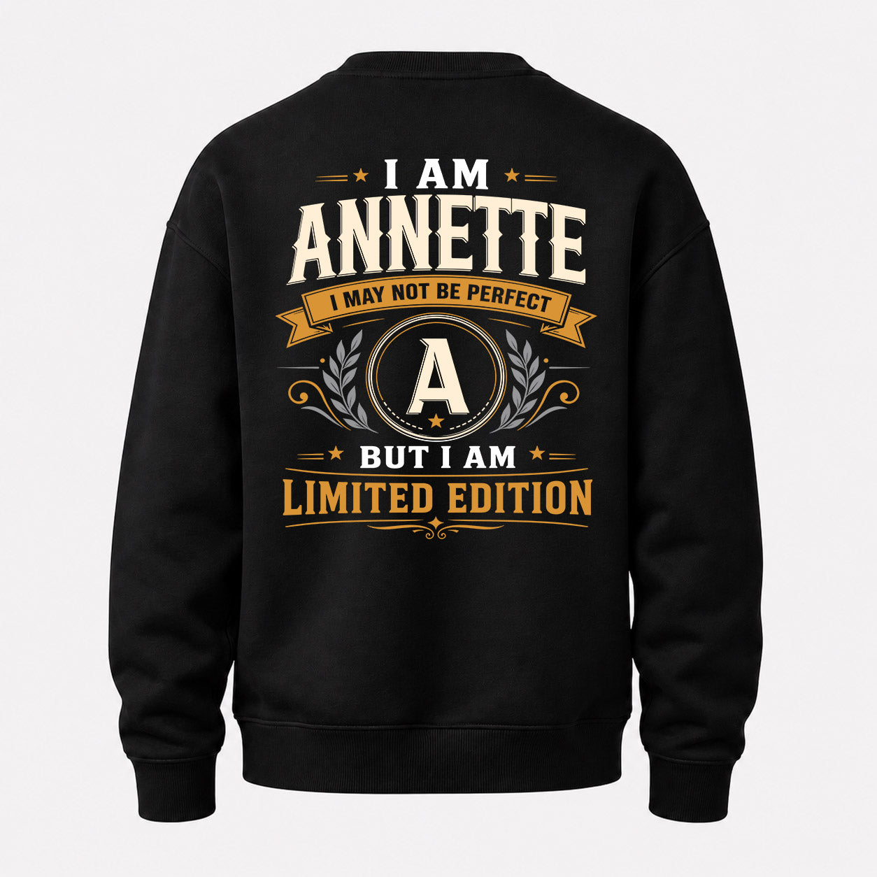 ANNETTE  EDI-TT36 Personalized Funny Quote Apparel