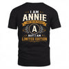 ANNIE  EDI-TT36 Personalized Funny Quote Apparel