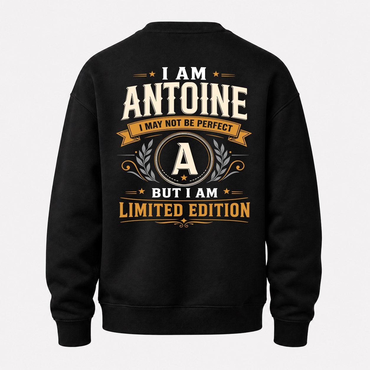 ANTOINE  EDI-TT36 Personalized Funny Quote Apparel