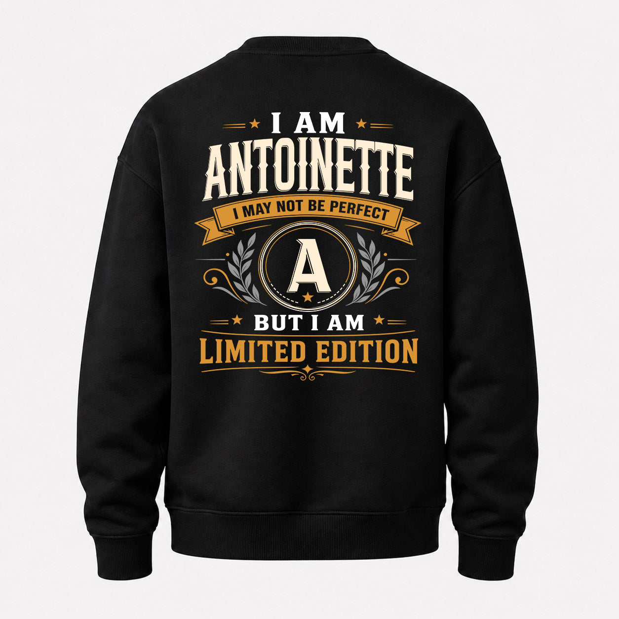 ANTOINETTE  EDI-TT36 Personalized Funny Quote Apparel