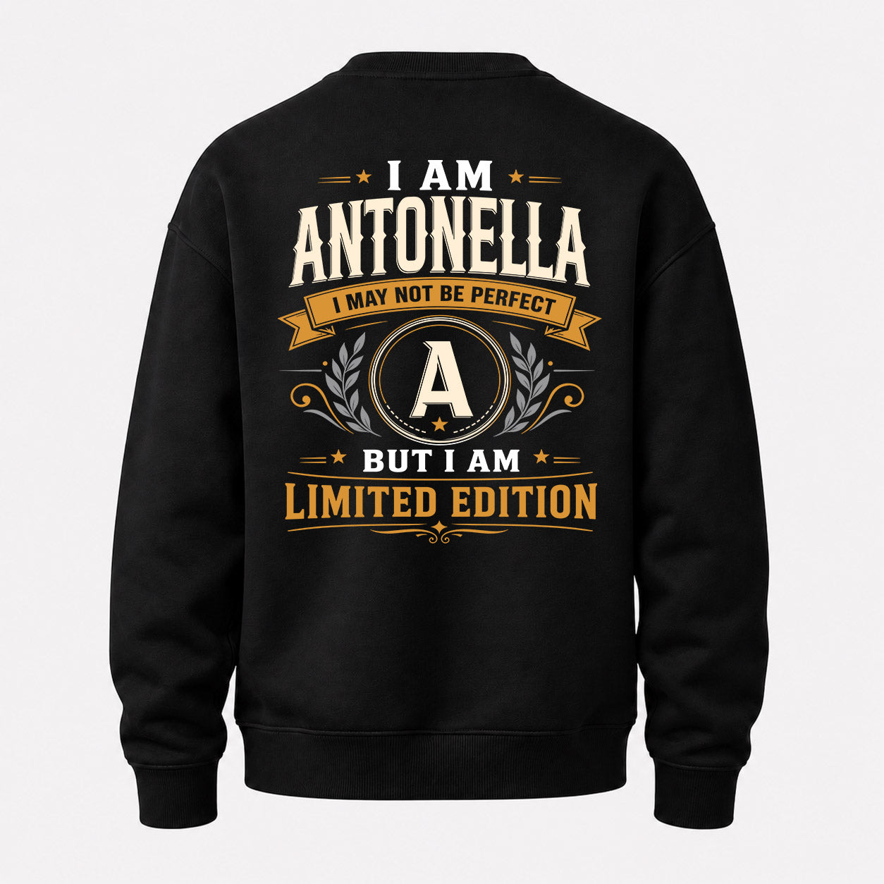 ANTONELLA  EDI-TT36 Personalized Funny Quote Apparel