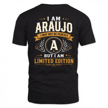 ARAUJO  EDI-TT36 Personalized Funny Quote Apparel