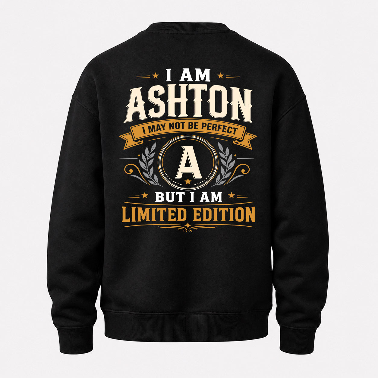 ASHTON  EDI-TT36 Personalized Funny Quote Apparel