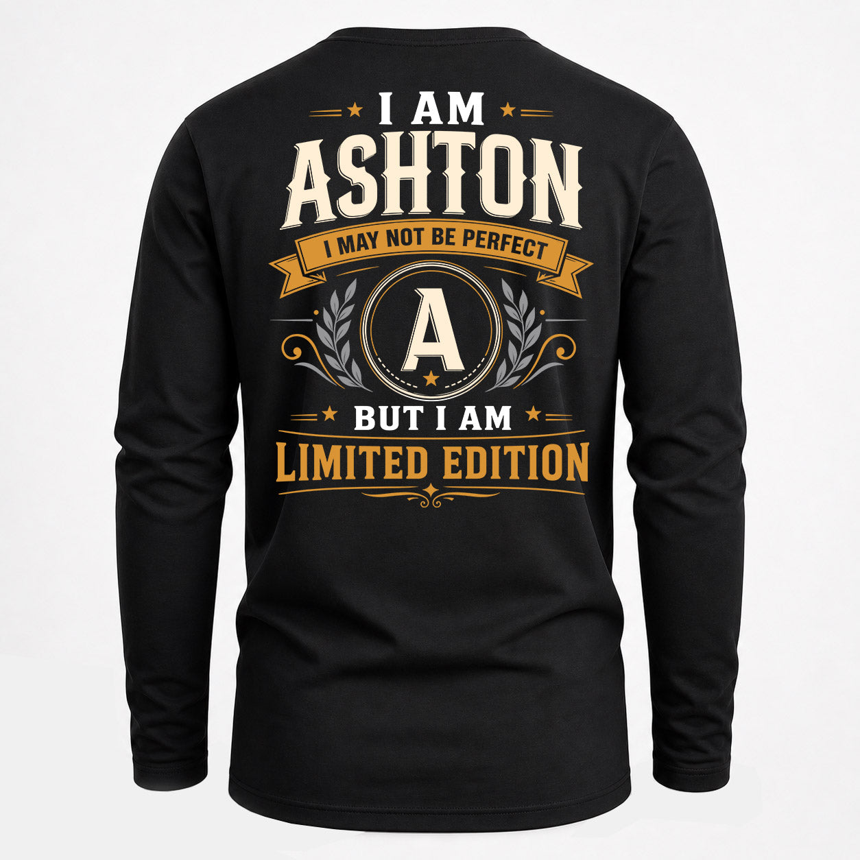 ASHTON  EDI-TT36 Personalized Funny Quote Apparel