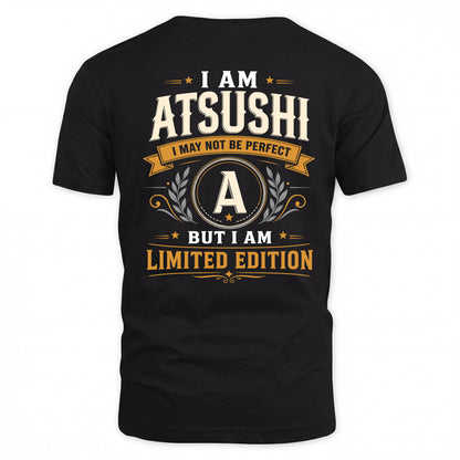 ATSUSHI  EDI-TT36 Personalized Funny Quote Apparel