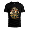 AUDREY L04-TT36 Personalized Funny Quote Apparel