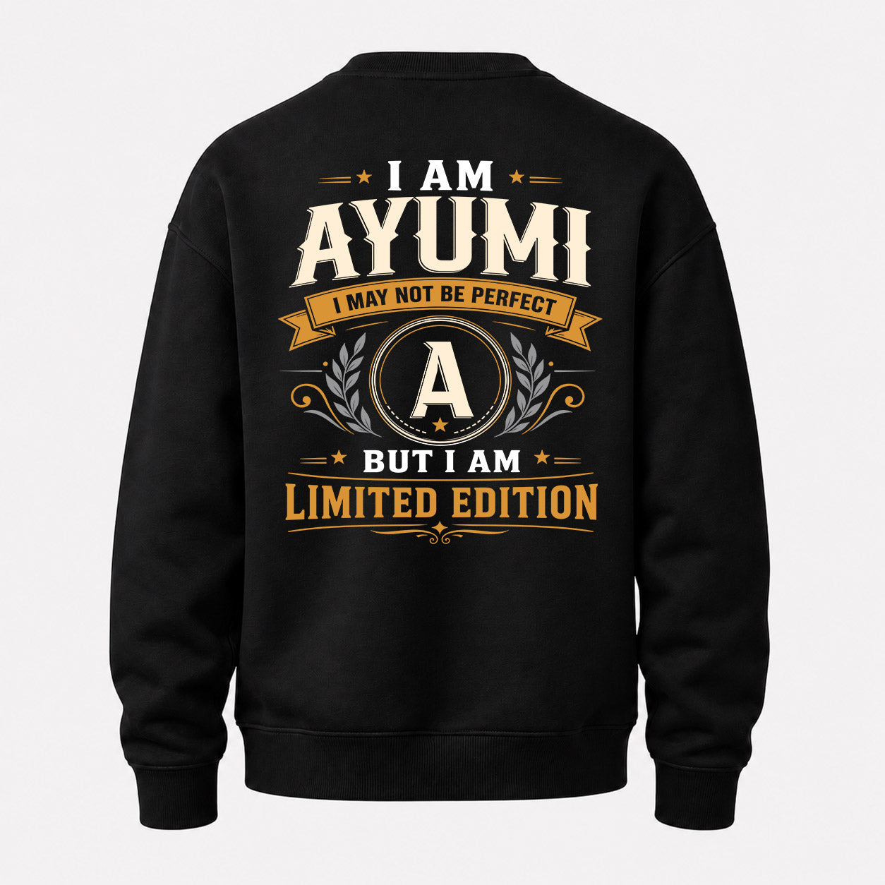 AYUMI  EDI-TT36 Personalized Funny Quote Apparel