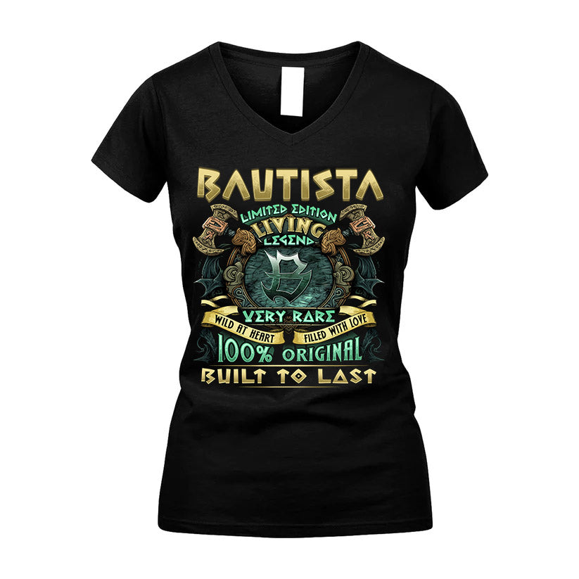 BAUTISTA  VKI-TT36 Personalized Funny Quote Apparel