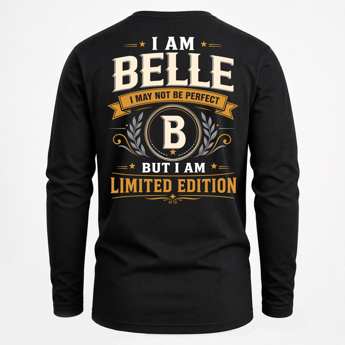BELLE EDI-TT36 Personalized Funny Quote Apparel