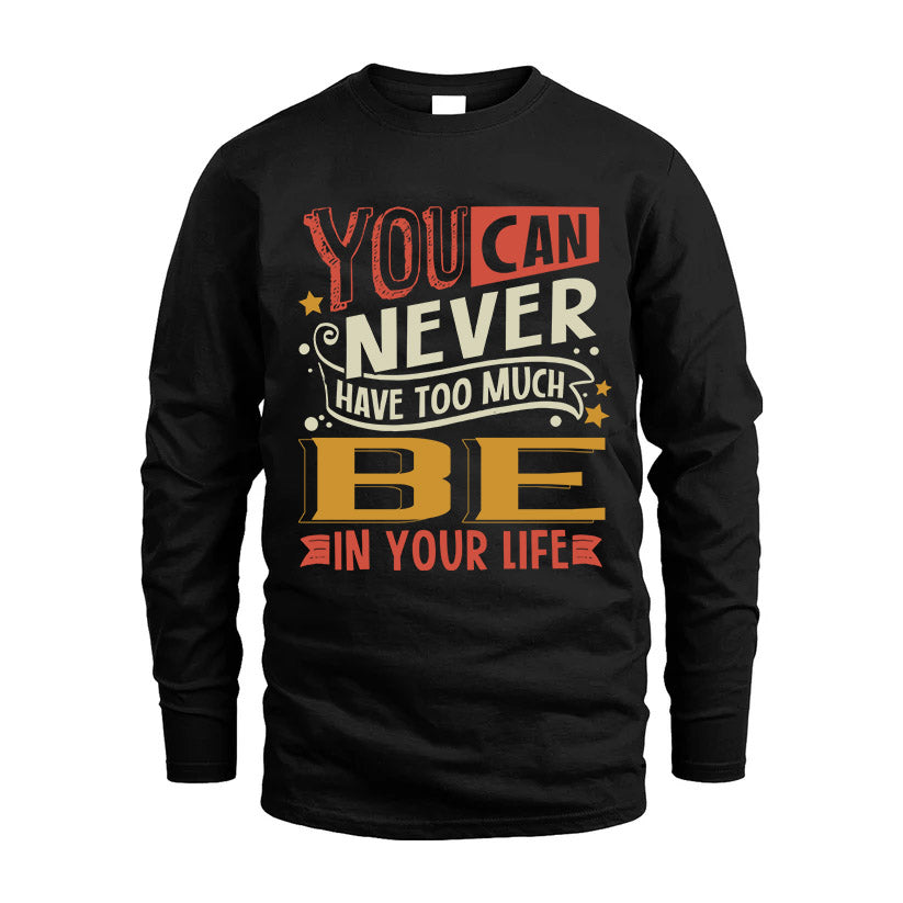 BE NO2-TT36 Personalized Funny Quote Apparel
