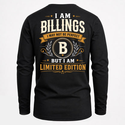BILLINGS EDI-TT36 Personalized Funny Quote Apparel