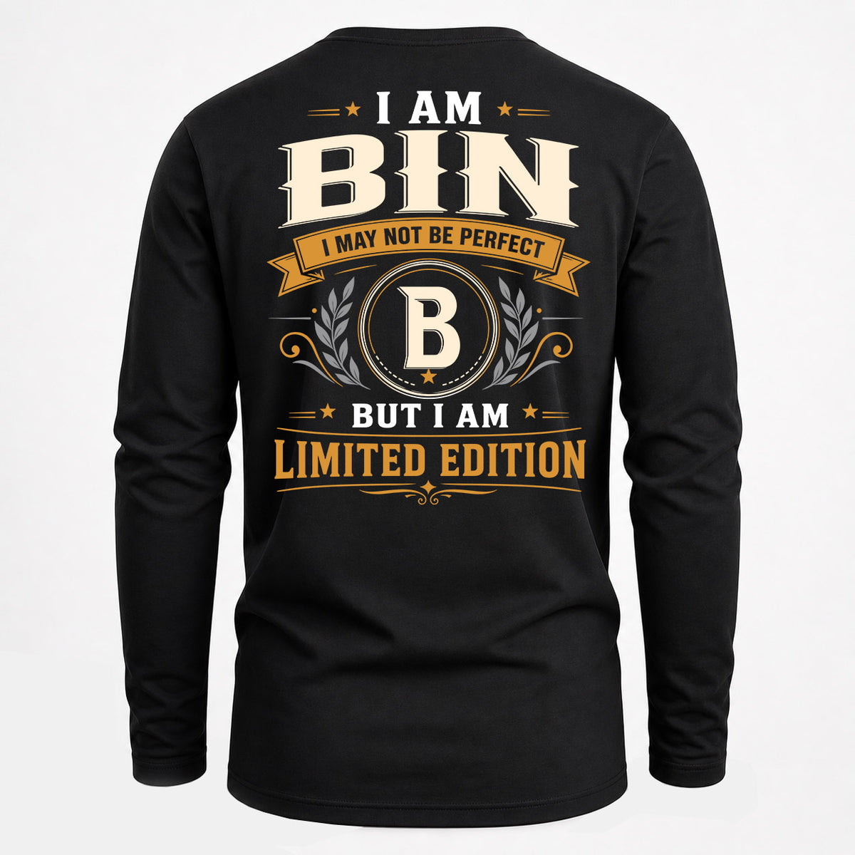 BIN EDI-TT36 Personalized Funny Quote Apparel
