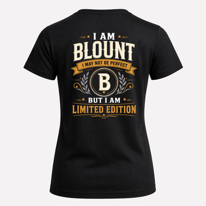 BLOUNT EDI-TT36 Personalized Funny Quote Apparel