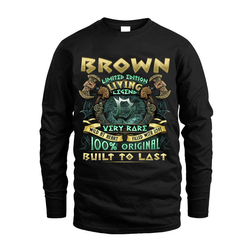 BROWN  VKI-TT36 Personalized Funny Quote Apparel