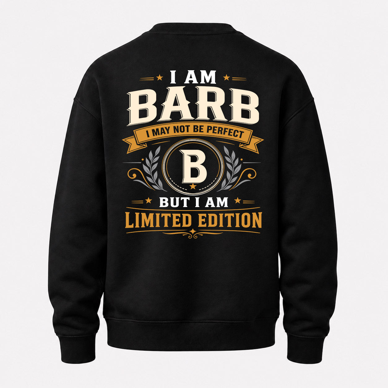BARB  EDI-TT36 Personalized Funny Quote Apparel