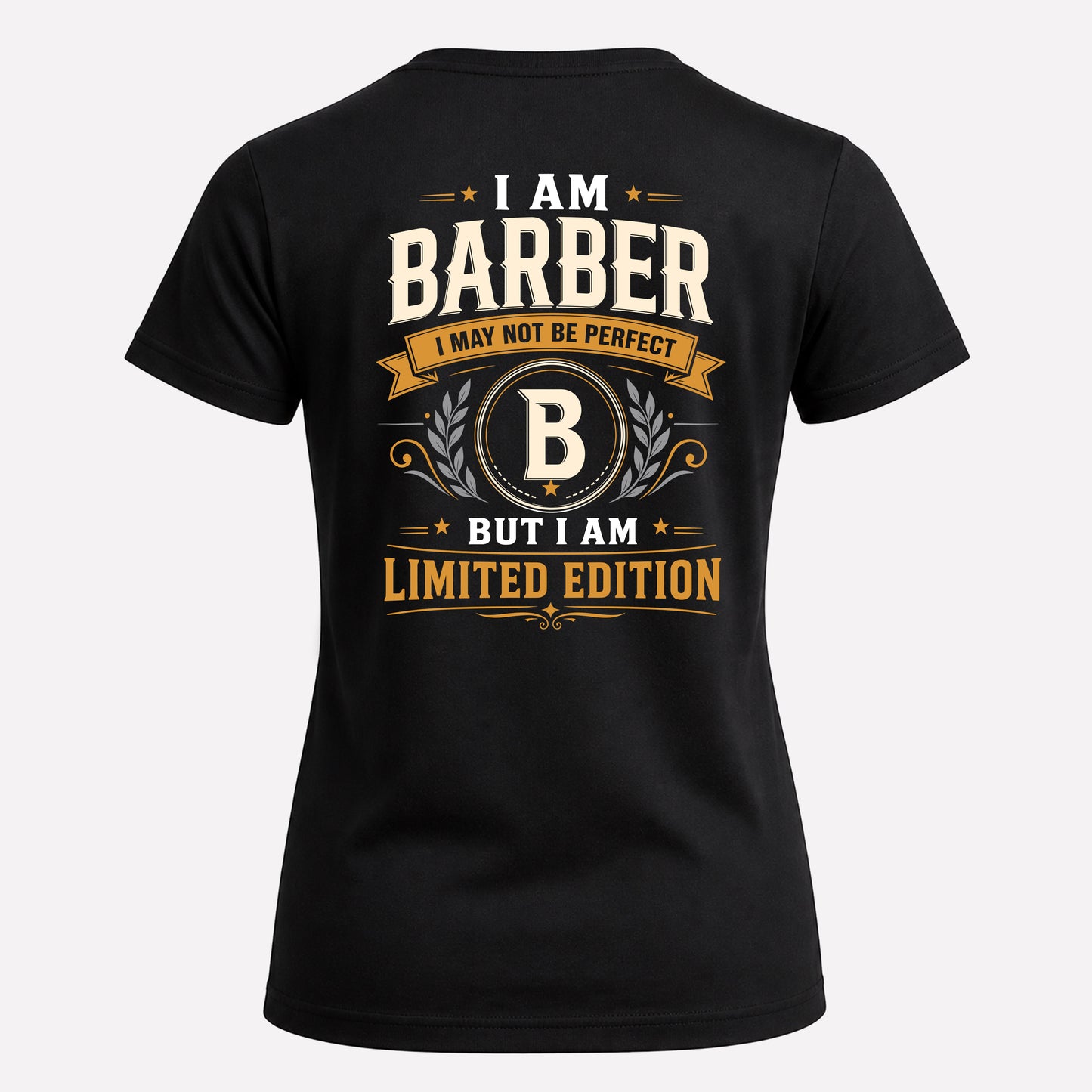 BARBER  EDI-TT36 Personalized Funny Quote Apparel